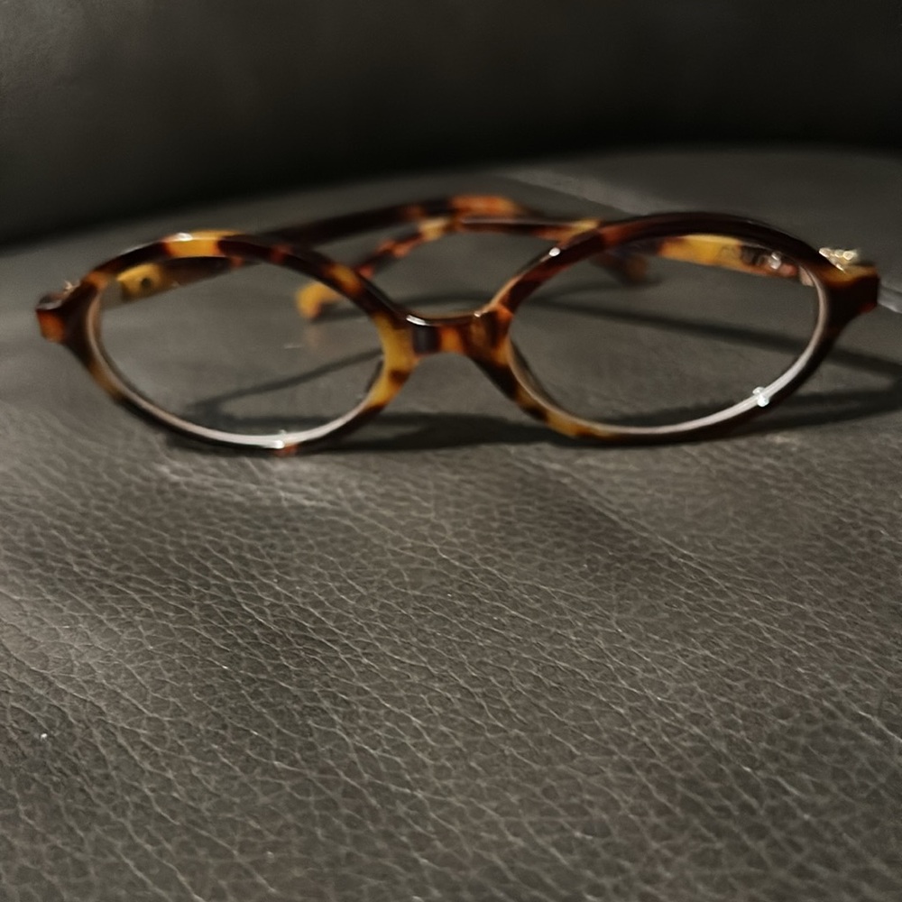 MIU MIU Honey Havana Oval Shape Frame